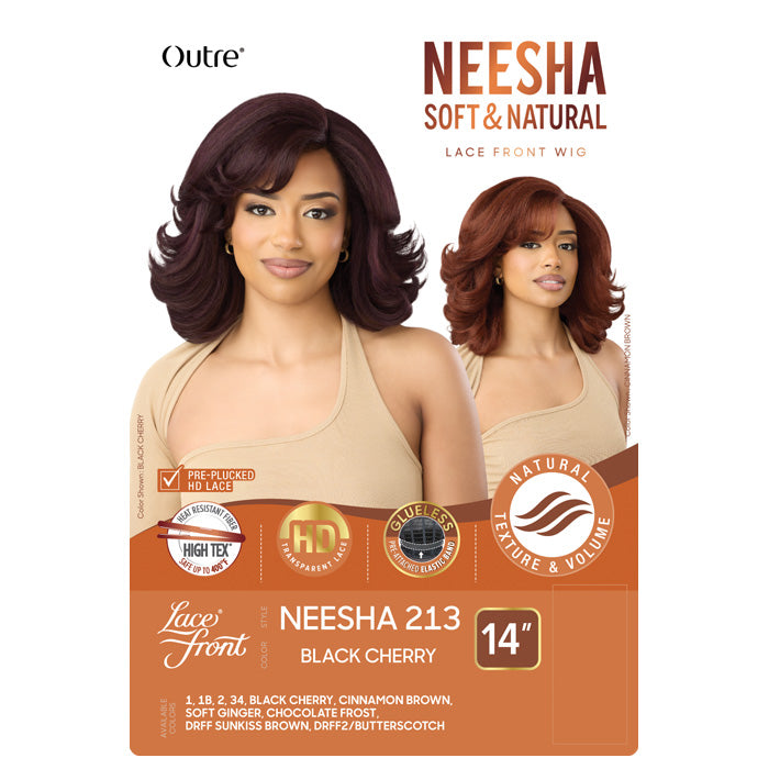 Outre Neesha Soft & Natural Glueless HD Lace Front Wig - NEESHA