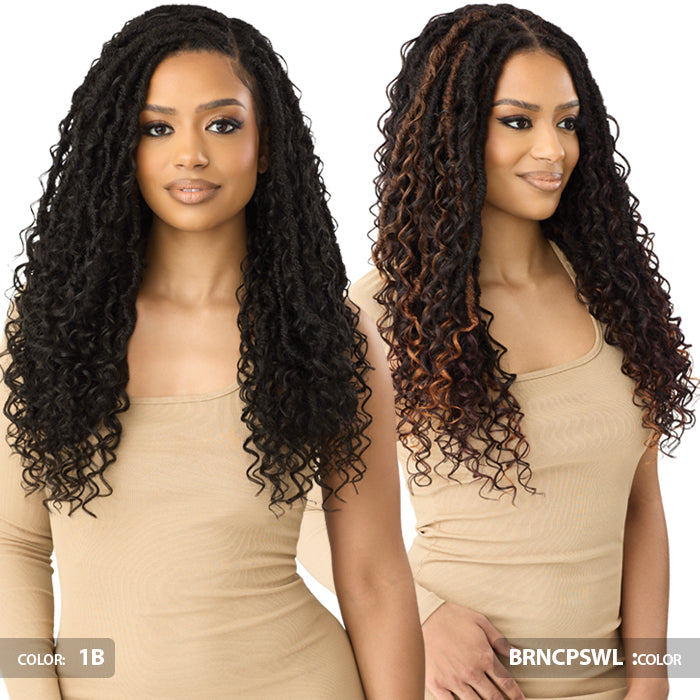 Outre Glueless Pre-Braided HD 13x4 Lace Front Wig - BOHO DEEP LOCS