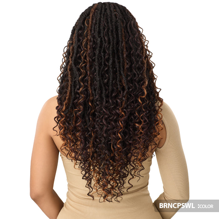 Outre Glueless Pre-Braided HD 13x4 Lace Front Wig - BOHO DEEP LOCS