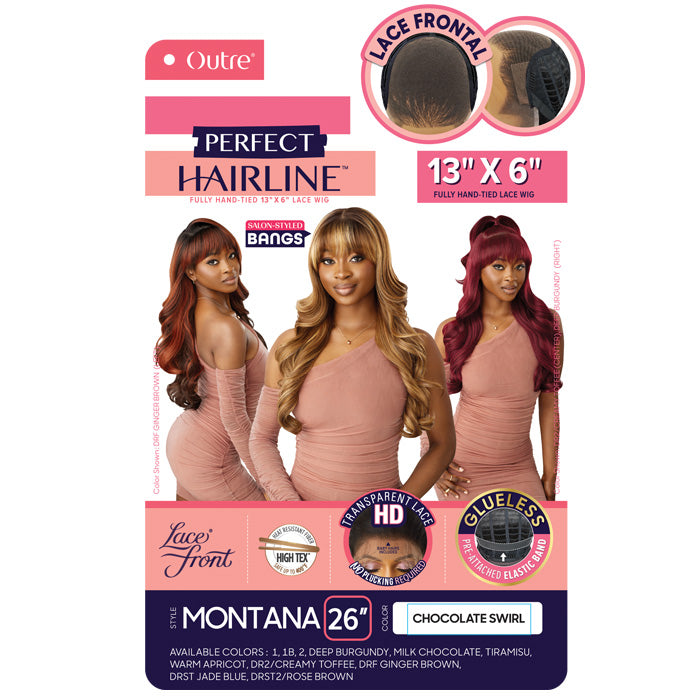 Outre Perfect Hairline Glueless 13x6 HD Lace Front Wig - MONTANA