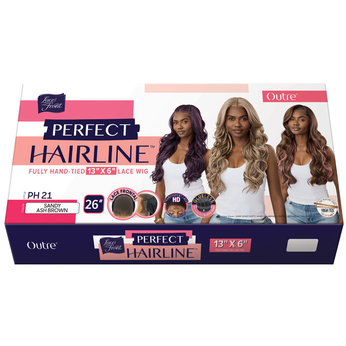Outre Perfect Hairline Glueless HD 13x6 Lace Frontal Wig - PH 21