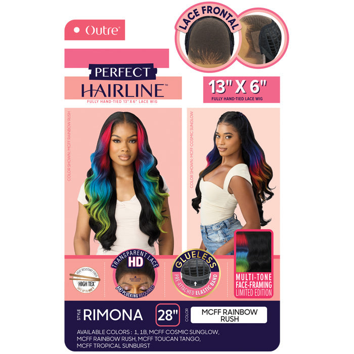 Outre Perfect Hairline Glueless 13x6 HD Lace Frontal Wig - RIMONA