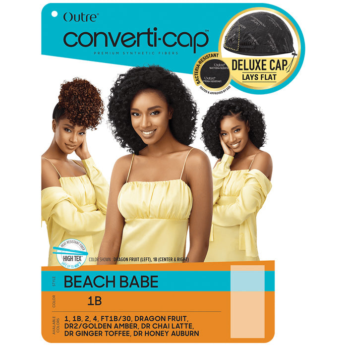 Outre Converti-Cap Deluxe Half Wig - BEACH BABE – Ebonyline
