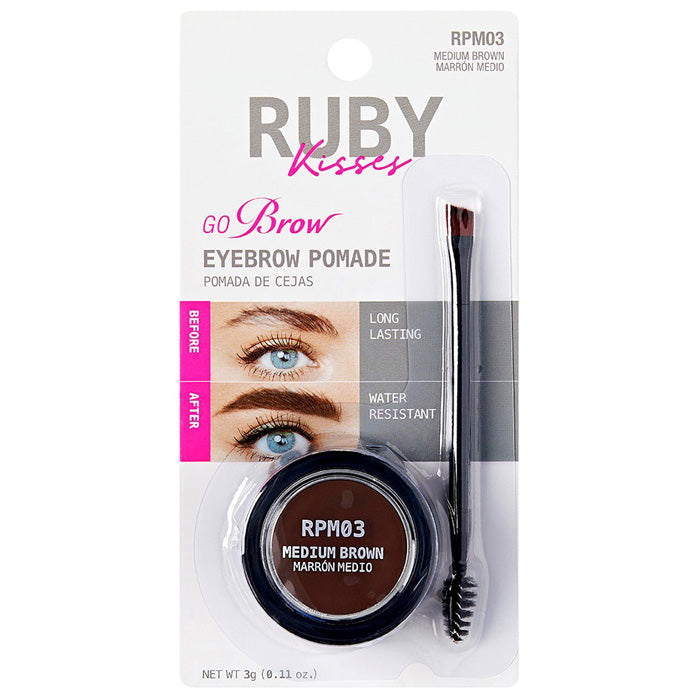 Brow Powder Ruby Ruby Kisses Go Brow Pomade – Ebonyline
