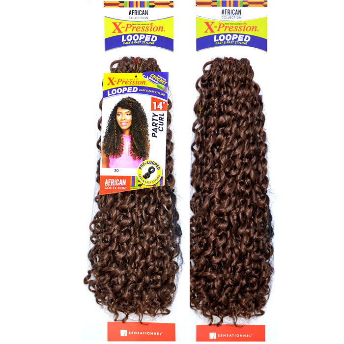 Sensationnel African Collection X-Pression Pre-Looped Crochet
