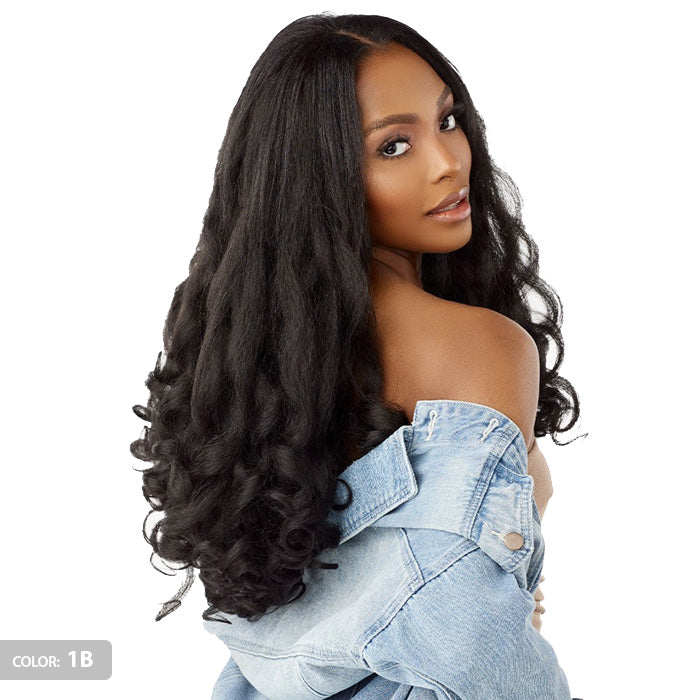 tii☆レッスンバッググログランフリル5個・ゴールドベア5個 Sensationnel Curls Kinks & Co Textures Clip-In Weave 9 PCS - TOP