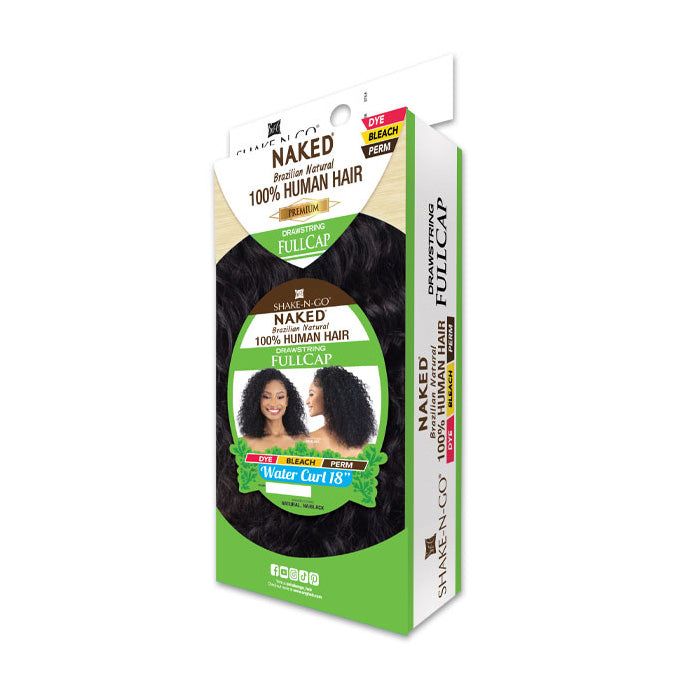 Shake N Go Naked 100% Human Hair Brazilian Natural Drawstring Full