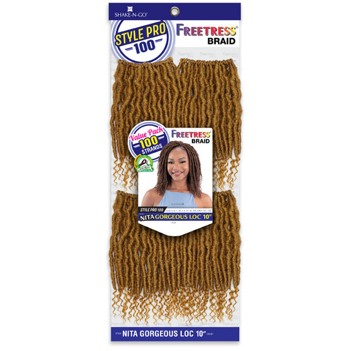 Freetress Style Pro 100 Pre-Looped Crochet Braid - NITA GORGEOUS