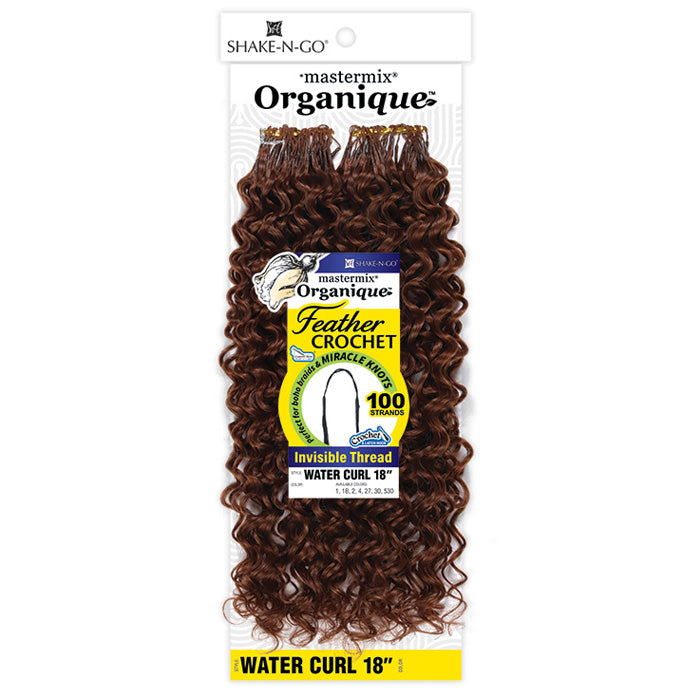 Shake N Go Organique Mastermix Feather Crochet Braids - WATER CURL