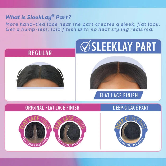 Outre Sleek Lay HD Deep C-Part Lace Front Wig - ANTALIA – Ebonyline