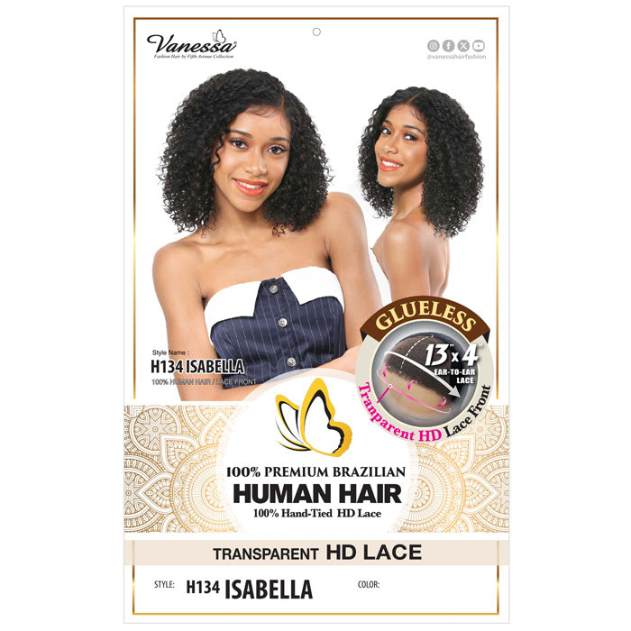 ベアベアページ Vanessa Premium Brazilian Glueless 13x4 HD Lace Frontal Wig - H134