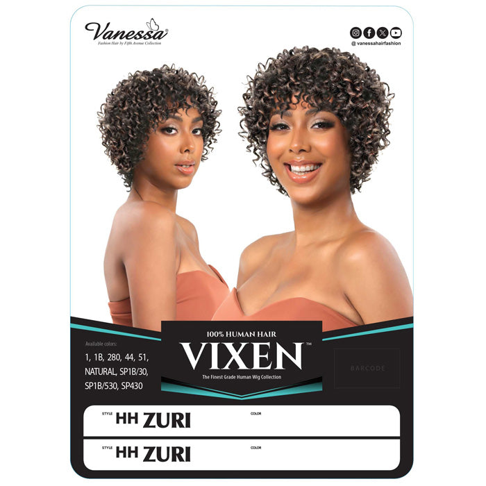 Vanessa Vixen 100% Human Hair Full Wig - HH ZURI – Ebonyline