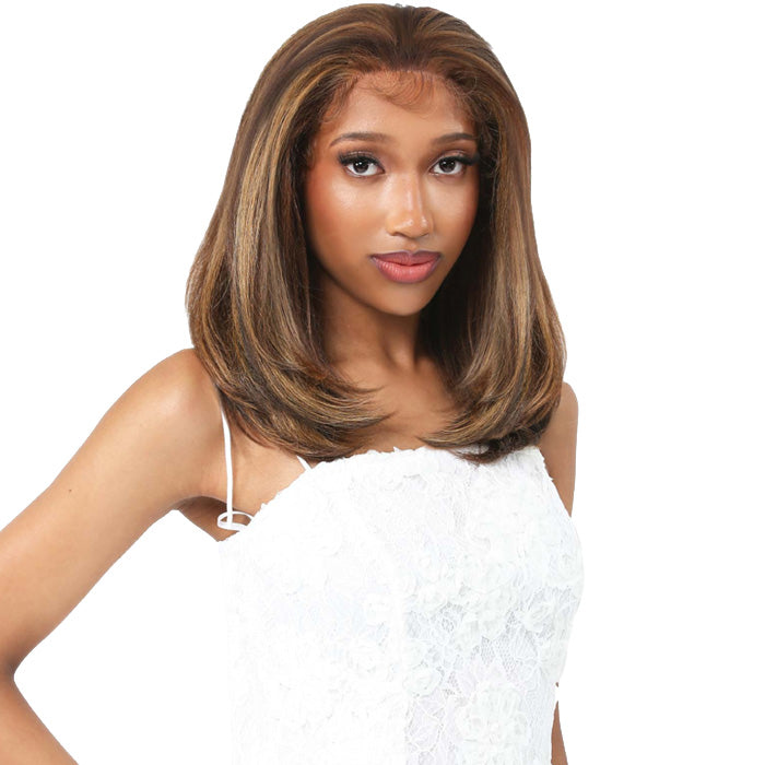 ヘッドドレスNo.179 Vanessa View Kinky Glueless HD 13x5 Lace Frontal Wig - KINKY 135