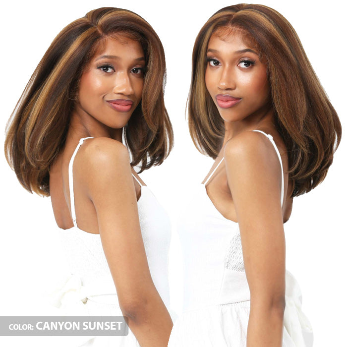 Vanessa View Kinky Glueless HD 13x5 Lace Frontal Wig - KINKY 135