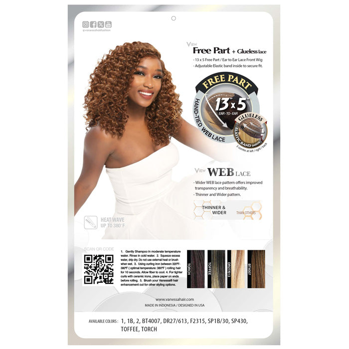 Vanessa View 135 Glueless HD 13x5 Lace Frontal Wig - LENNOX