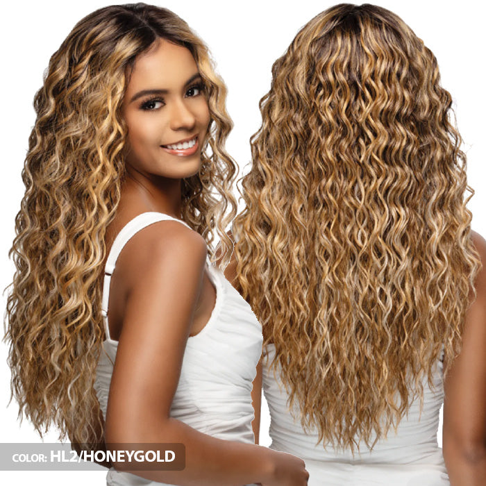 A　ウィッグ Vivica A Fox Glueless HD 10x6 Lace Frontal Wig - 10x6 PRECUT-122
