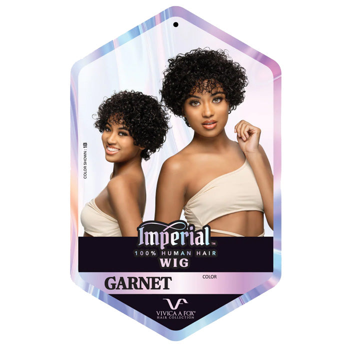 Vivica A Fox Imperial 100% Human Hair Full Wig - GARNET – Ebonyline