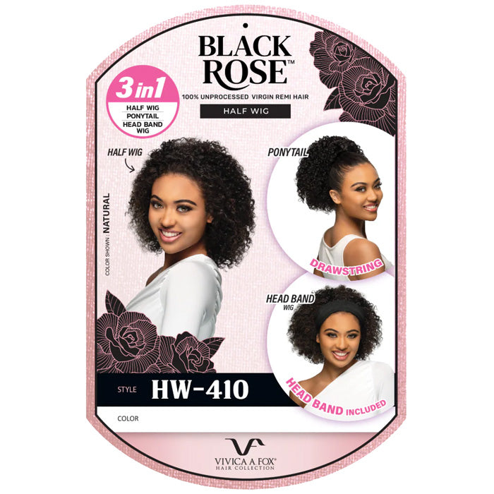 Vivica A Fox Black Rose 100% Unprocessed Virgin Remi Hair
