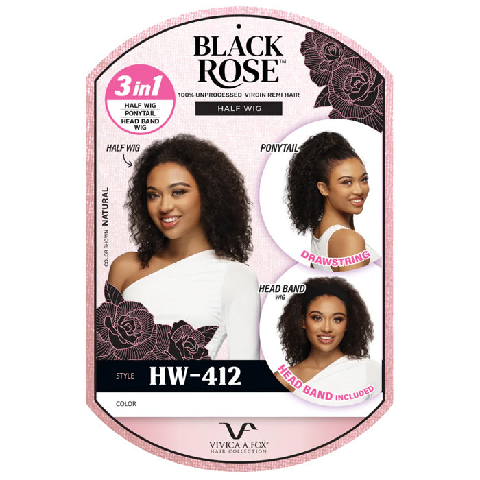 Vivica A Fox Black Rose 100% Unprocessed Virgin Remi Hair