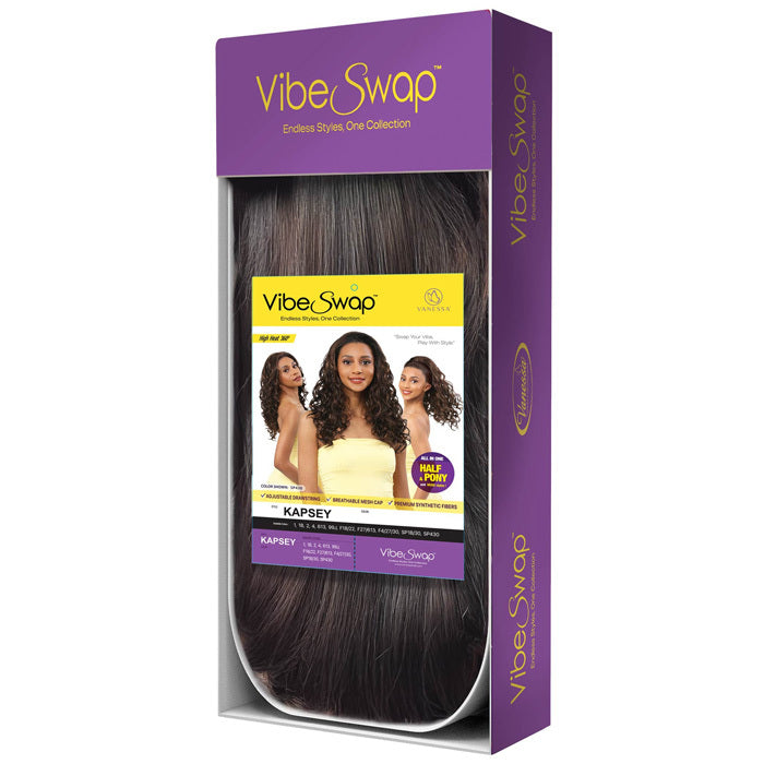 イス　ヘンプ　ペア　セット Vanessa Vibe Swap Drawstring Half Wig - KAPSEY – Ebonyline