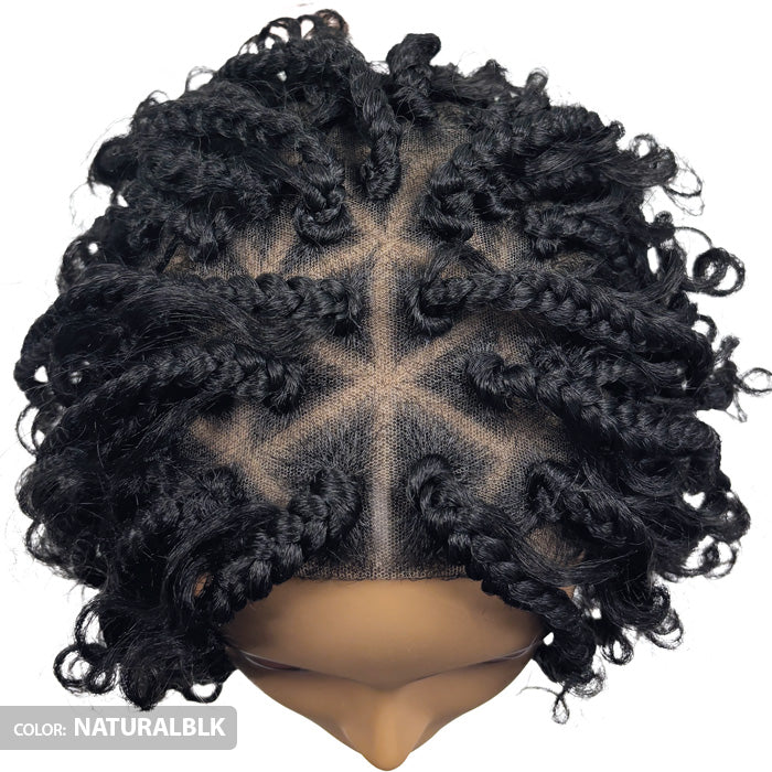 Motown Tress Secret Glueless HD Hand-Tied Whole Lace Hand-Braided