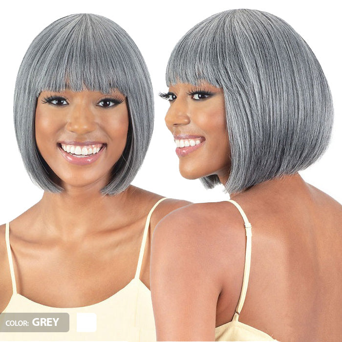 Mayde Mocha Human Hair Blend Wig - PEACH – Ebonyline