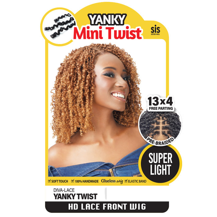 Zury Sis Diva Lace Glueless 13x4 Pre-Braided HD Lace Frontal Wig