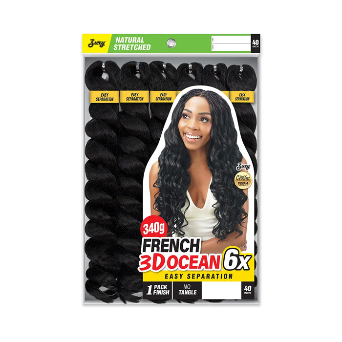 Royal Imex Zury Crochet Braid 100% Hand-Made - FRENCH 3D OCEAN 6X