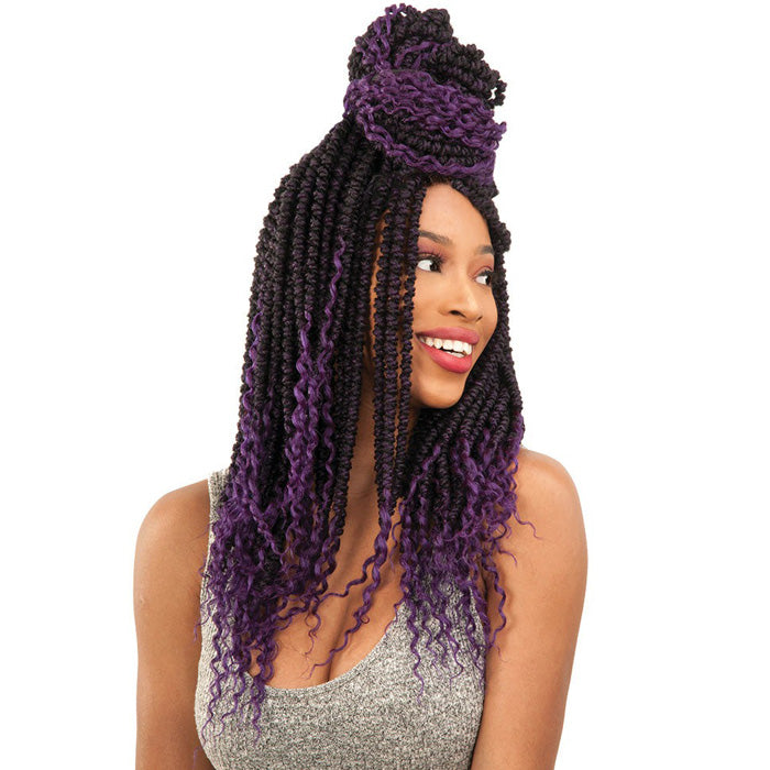 AliTress Pre-Looped Crochet Braids - PASSION TWIST 22