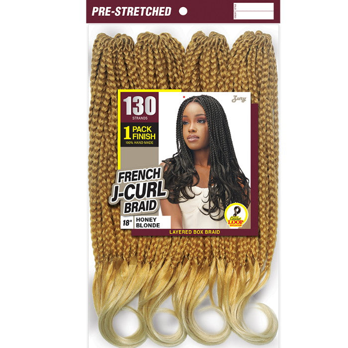 Zury Sis Loop Crochet Braids 100% Hand-Made - FRENCH J CURL BRAID