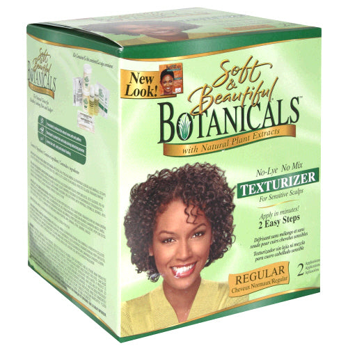 Soft and Beautiful Botanicals Texturizer Kit- Regular