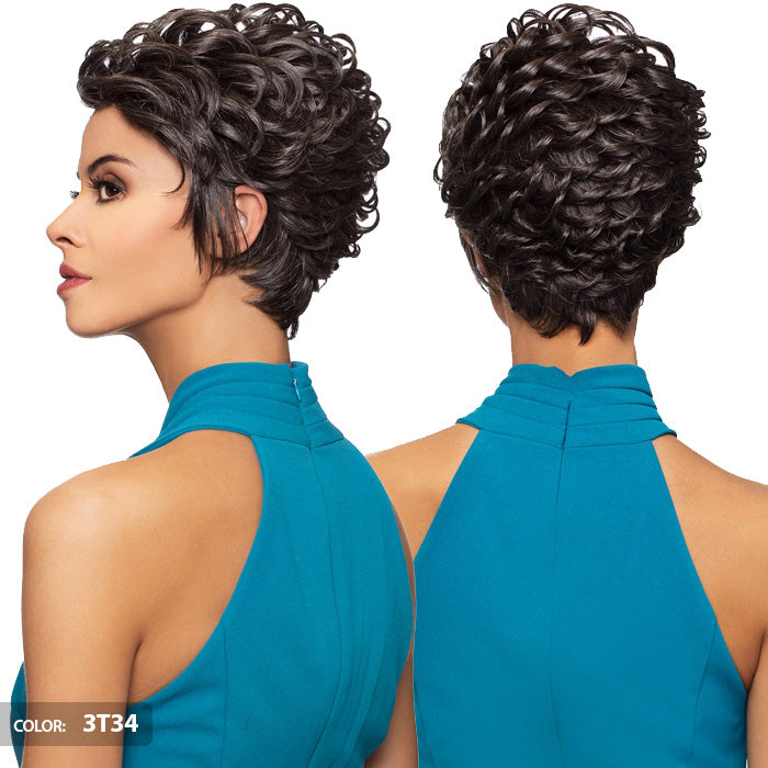 Foxy Silver Collection Fusion Heat Natural J-Part Lace Wig - MELVA