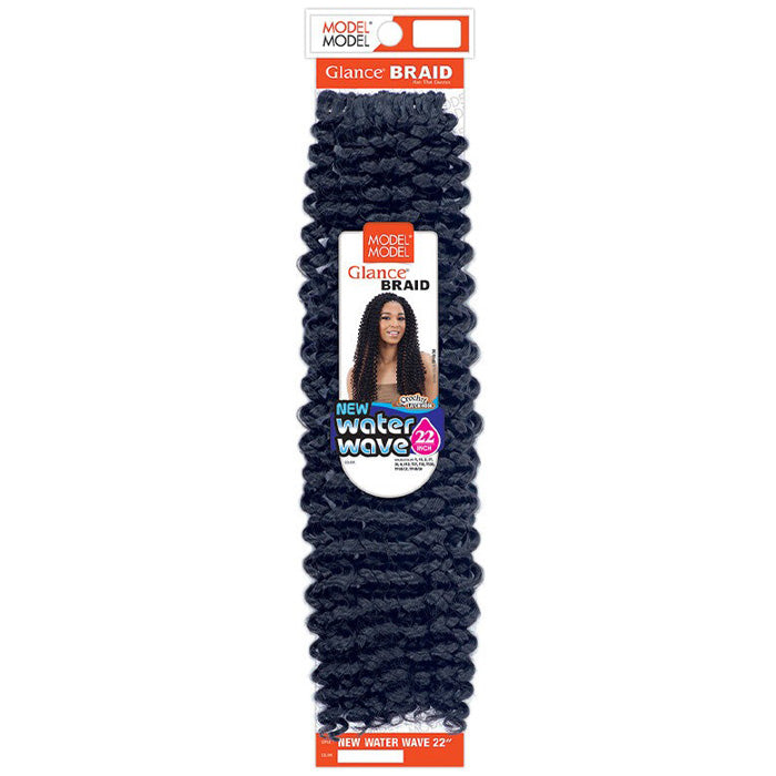Model Model Glance Crochet Braid - NEW WATER WAVE 22
