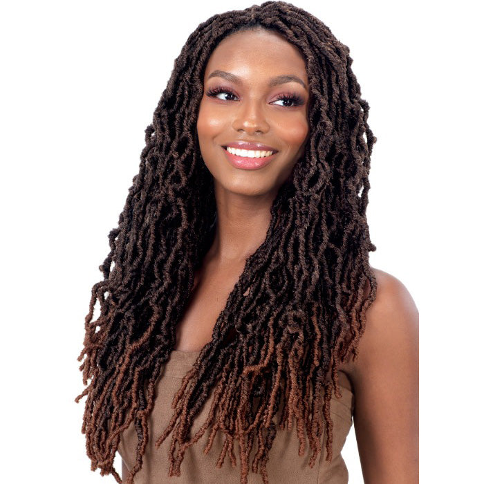 Model Model Glance Pre-Looped Crochet Braids - 3X TRINI LOC 18