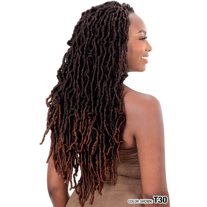 Model Model Glance Pre-Looped Crochet Braids - 3X TRINI LOC 18