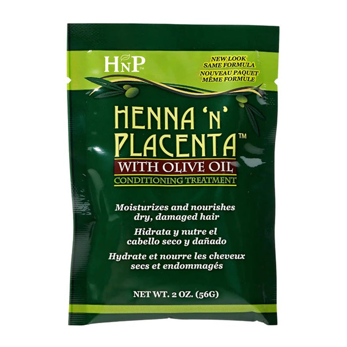 HNP Hask Henna 'N' Placenta Conditioning Treatment - OLIVE OIL 2