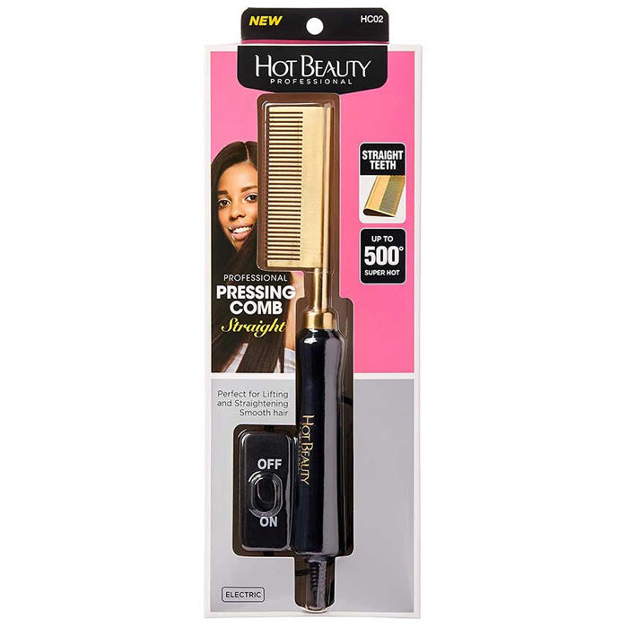 Hot Beauty Professional Pressing Comb - Small – Ebonyline