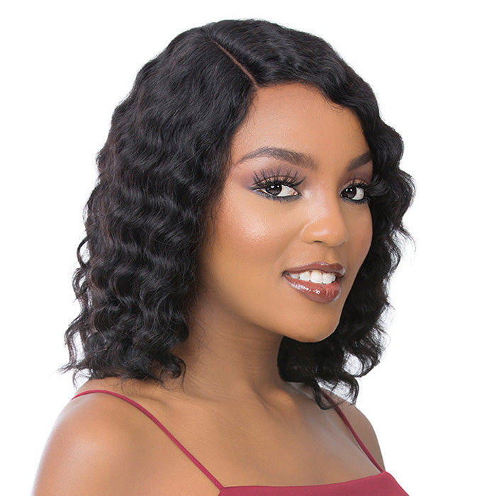 It's a Cap 100% Human Hair Skin Top T-PART Lace Wig - TITI – Ebonyline