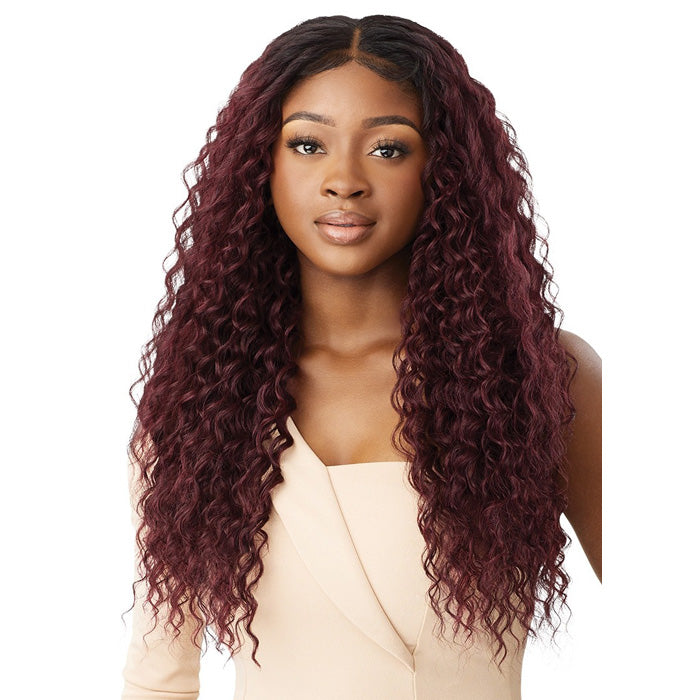 Outre Purple Pack Brazilian Boutique Human Hair Blend Weave