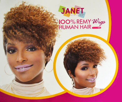 Janet Collection Human Hair Wig AMBER Ebonyline