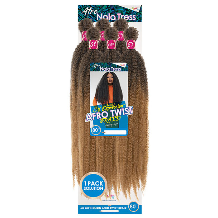 Janet Collection Nala Tress Beauty Expression Crochet Braid - 6X
