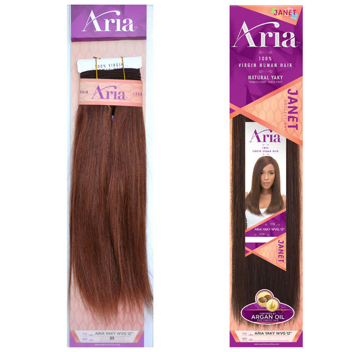 Janet Collection Aria 100 Virgin Human Hair Weave ARIA YAKY WVG 8 10 Ebonyline