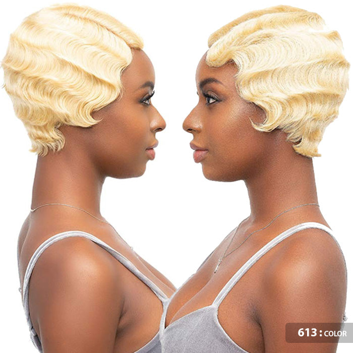 Janet Collection Remy Human Hair Lace Part Wig - MOMMY