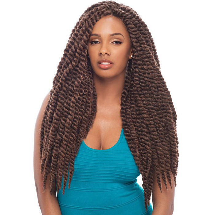 Dingxiu Havana Mambo Flechthaar – 6 Packungen, Je 55,9 Cm, Farbe 1B – Synthetische Twist-Zöpfe Für Senegalesische Flechtfrisuren