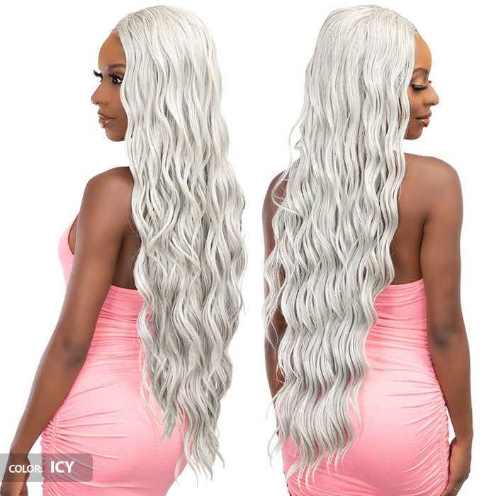 Janet Collection Remy Illusion X-Long Human Hair Mix HD Lace Wig