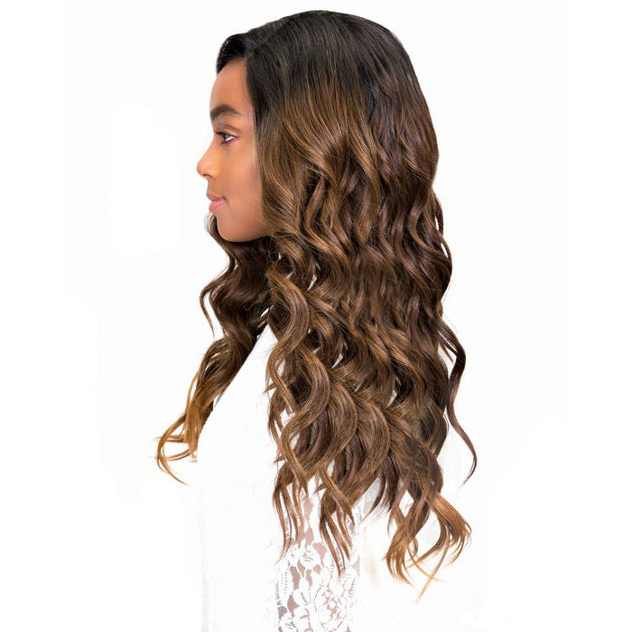 Janet Collection Human Hair Blend Princess 4x4