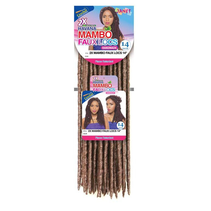 Janet Collection Crochet Braids Havana Handmade - 2X MAMBO FAUX