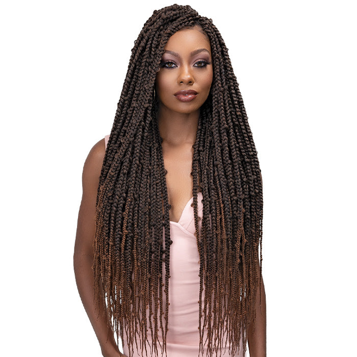 Reggae Giants Rope in All Stars 4(中古品) Janet Collection Pre-Looped Crochet Braids - JUNGLE BOX BRAID 30
