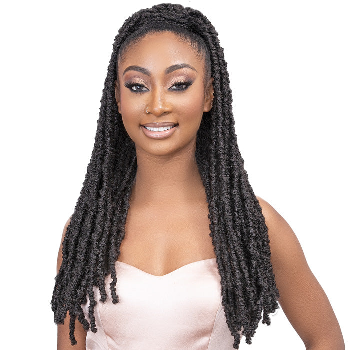 Janet Collection Remy Illusion Braid Ponytail - UTICA 24