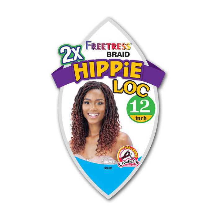 Freetress Pre-Looped Crochet Braids - 2X HIPPIE LOC 12